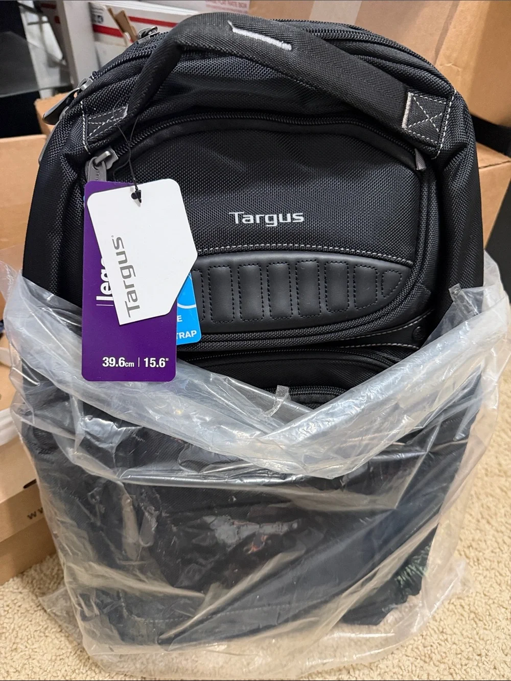 Targus Black Men's Laptop Backpack